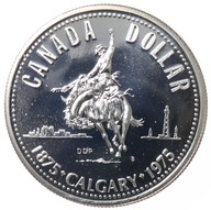 1 dolar - 100 rocznica - Calgary - Kanada - 1975r.