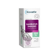 Novativ Sambucus immmuno Sirup na imunitu, 120ml