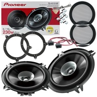 PIONEER głośniki 13 cm samochodowe dystanse do BMW E46 sedan coupe touring