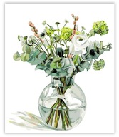 Tarath maľovanie podľa čísel kvety 40 x 50 cm