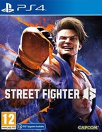 Street Fighter 6 VI Ps4 Playstation 4 NOWA FOLIA