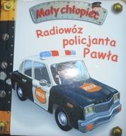 Radiowóz policjanta Pawła Maly chłopiec