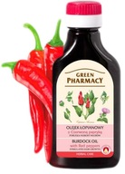 LOPÚCHOVÝ OLEJ S ČERVENOU CHILLI PAPRIKOU na rast vlasov GREEN PHARMACY