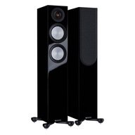 Monitor Audio Silver 7G 200 kolumny podłogowe stereo kolor czarny połysk