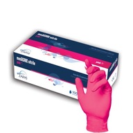 MEDICARE Diagnostické rukavice Nitrilové Ružové Veľmi SILNÁ 100ks XS