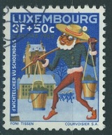 Luxembourg 3 fr + 50 c. - Wilteschler