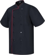 MISEMIYA FEKETE CHEF KABÁT GOMBOS JHC