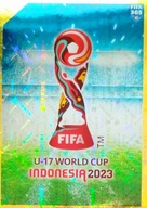 PANINI nálepky FIFA 365 2024 NÁLEPKA 412 U-17 WORLD CUP INDONESIA 2023