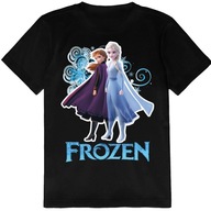 KOSZULKA DZIECIĘCA T-SHIRT DLA DZIECKA FROZEN KRAINA LODU 152 JAKOŚĆ