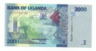 UGANDA 2000 SHILLINGS 2010 P50 UNC (8604)