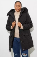 DOROTHY PERKINS KURTKA DAMSKA CZARNA PARKA 46 PTD