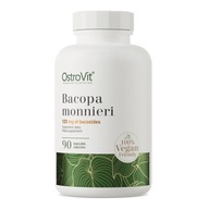 OstroVit Bacopa Monnieri 90 tabs PAMIĘĆ EKSTRAKT Bakopa Drobnolistna 200 mg