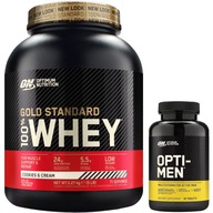 OPTIMUM WHEY GOLD STANDARD 2270g + OPTIMEN MULTIWITAMINY