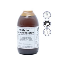 Biotyna + cynk + miedź + witamina C w płynie 250 ml Podkowa WŁOSY PAZNOKCIE