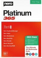 Program Nero Platinum 365 oprogramowanie (licencja roczna)