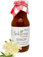 SYROP Z CZARNEGO BZU 250ml Dobrze Działa Na Organizm Uzupełnia Dietę