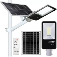 Lampa solarna LED Mocna Latarnia uliczna 1000W + panel + uchwyt + pilot