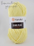 YarnArt Jeans Plus 100g/160m kolor 67 jasny żółty