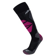 Lyžiarske ponožky Nordica High Performance Women blk/ant/purple S 36-38