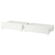 IKEA MALM Ágyneműtartó fehér 200 cm