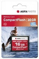 AgfaPhoto Compact Flash 16GB High Speed 233x MLC