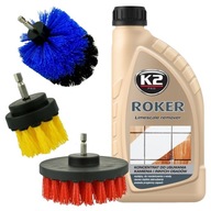 K2 Roker koncentrát na odstránenie vodného kameňa a usadenín + kefy na skrutkovač