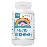 Multiwitamina Junior Witamina B COMPLEX + ADEK + Wit C + Prebiotyk 120k
