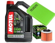 HFA7603 ZESTAW OLEJ MOTUL 10W40 FILTRY BMW F650 93-00