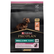 Purina Pro Plan Puppy Small & Mini Salmon Łosoś Sensitive Skin 3kg