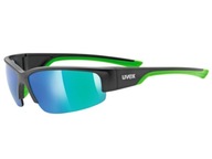 Cyklistické športové okuliare Uvex Sportstyle 215 Black / green