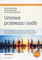 UMOWA PRZEWOZU OSÓB - Dorota Ambożuk, Daniel Dąbrowski [KSIĄŻKA]