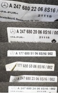 mats WELUROWE KPL. MERCEDES GLB X247 1