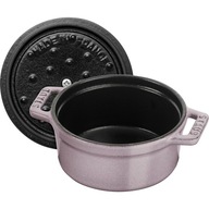 Staub Mini Cocotte Mini garnek żeliwny okrągły 250 ml, kwiat wiśni