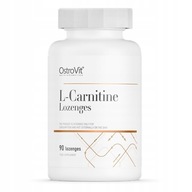 OstroVit L-Carnitine 90 tabletek do ssania SPALACZ TŁUSZCZU L-KARNITYNA