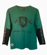 Smyk Harry Potter Slytherin T-shirt z długim rękawem bluzka chłopięca 158