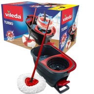 Wiadro i mop obrotowy Vileda Turbo mop Vileda do sprzątania mycia 3039