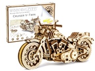 WOODEN.CITY Cruiser V-Twin 3D puzzle