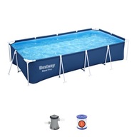 BETWAY Roštový bazén Steel Pro + čerpadlo + filter