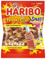 Haribo Happy Cola sauer żelki kwaśna cola 175g