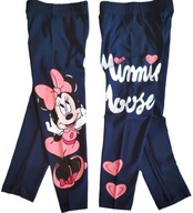 MINNIE legginsy żywe kolory bawełna 104-110 / 4-5 lat