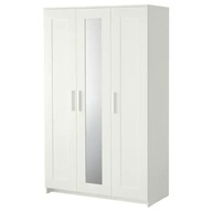 IKEA BRIMNES Skriňa 3 dvere biela 117x190 cm