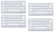 LEGO Nyomtatás 4db Billentyűzet Számítógép Laptop Csempe 1x2 3069pb0856