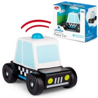 Tobar DREWNIANY Radiowóz samochód policyjny z elektroniczną syreną