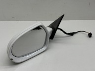 AUDI A6 C7 mirror zewetrzne left 6 PIN colour: LY9T BIALE