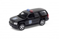 WELLY 2008 CHEVROLET TAHOE POLÍCIA 1:34 NOVÝ KOV