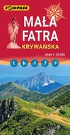 MAŁA FATRA mapa turystyczna 1:30 000 COMPASS 2023