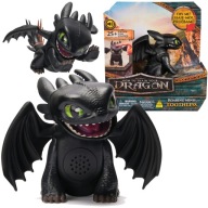 AKO VYCVIČIŤ DRAKA, INTERAKTÍVNA FIGÚRKA TOOTHLESS 25+ ZVUK