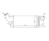 Intercooler Citroen C5 2008 - 1.6HDI 2.0 HDI