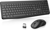Súprava klávesnice a myši KOORUI čierna