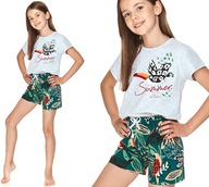 TARO 2711 dievčenské pyžamo SONIA 01 tukany '86